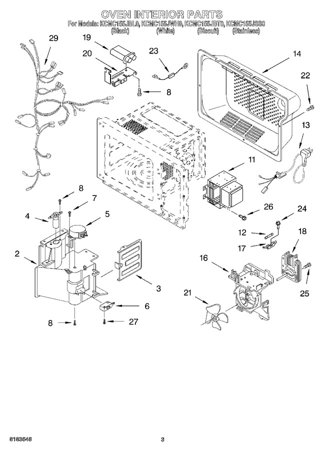Diagram for KCMC155JBT0
