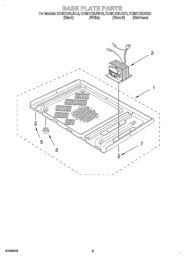 Diagram for KCMC155JWH0