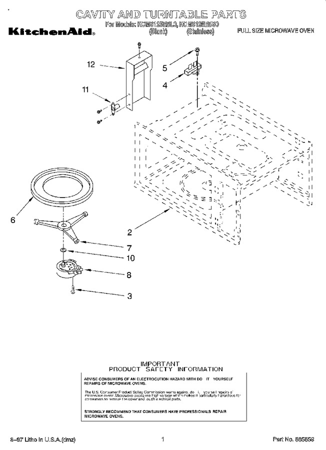 Diagram for KCMS125EBS0