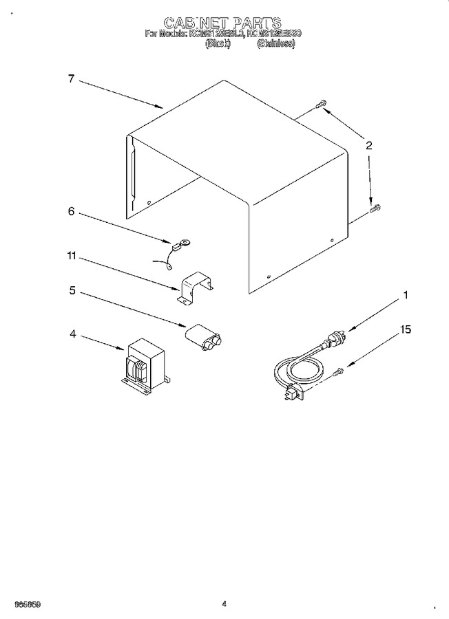 Diagram for KCMS125EBS0