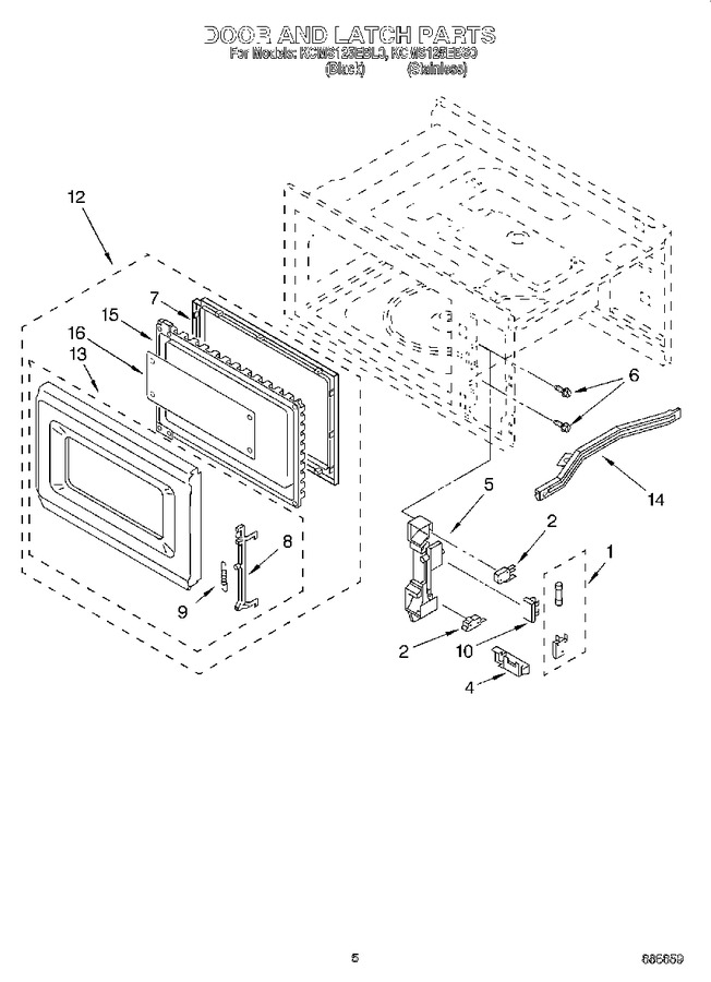 Diagram for KCMS125EBS0