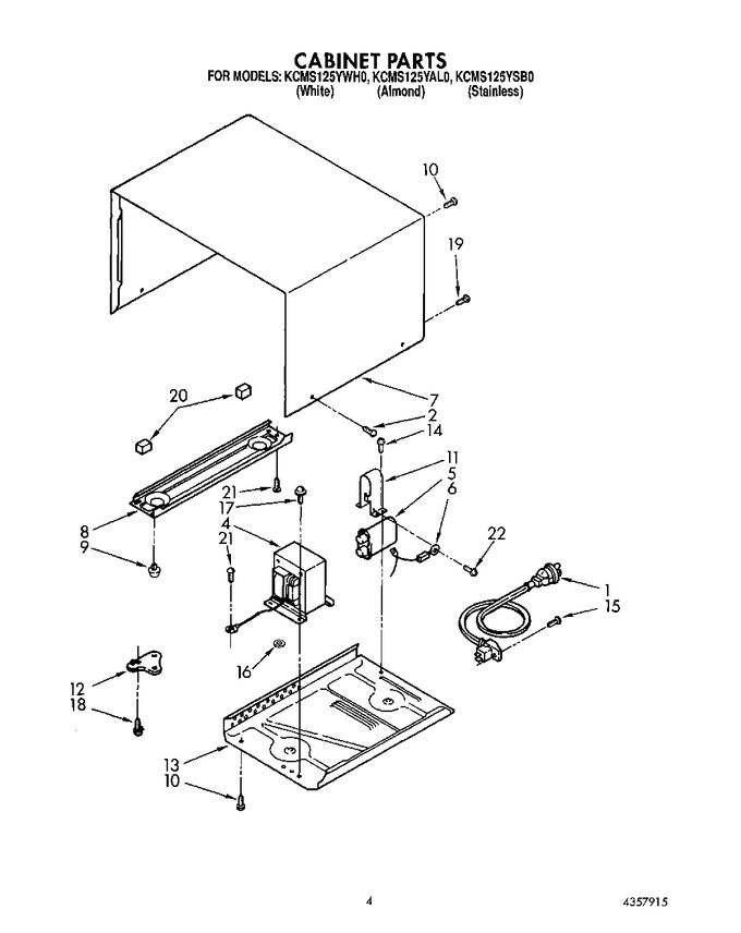 Diagram for KCMS125YWH0