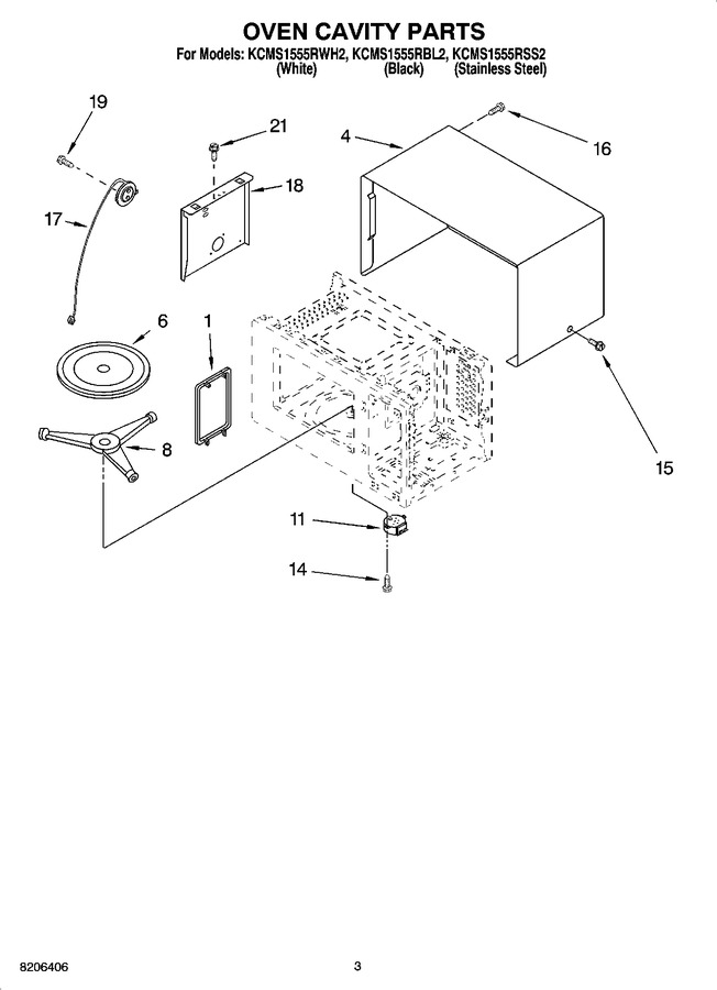 Diagram for KCMS1555RWH2