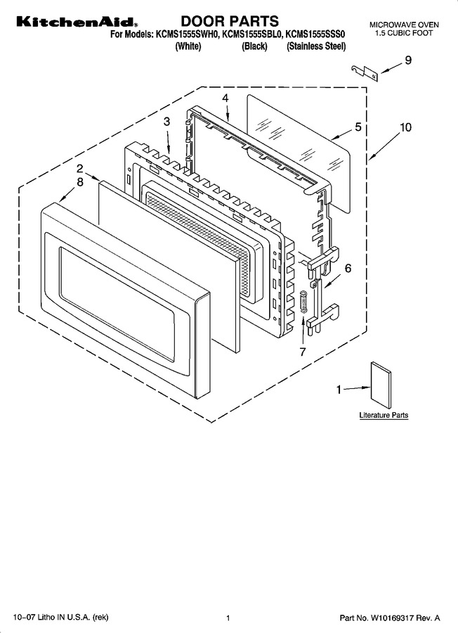Diagram for KCMS1555SWH0