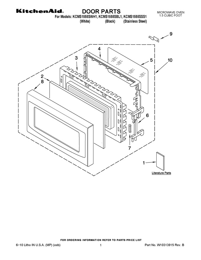 Diagram for KCMS1555SBL1
