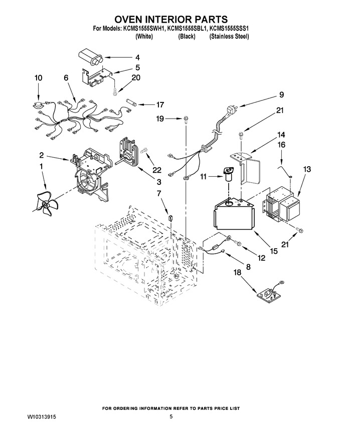 Diagram for KCMS1555SSS1