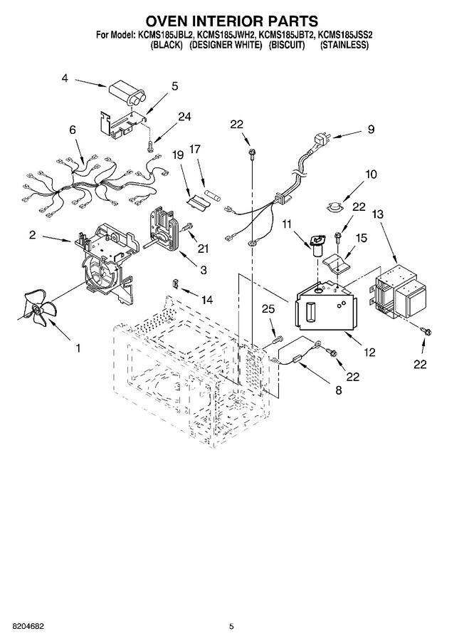 Diagram for KCMS185JBL2