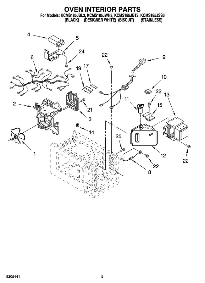 Diagram for KCMS185JBL3