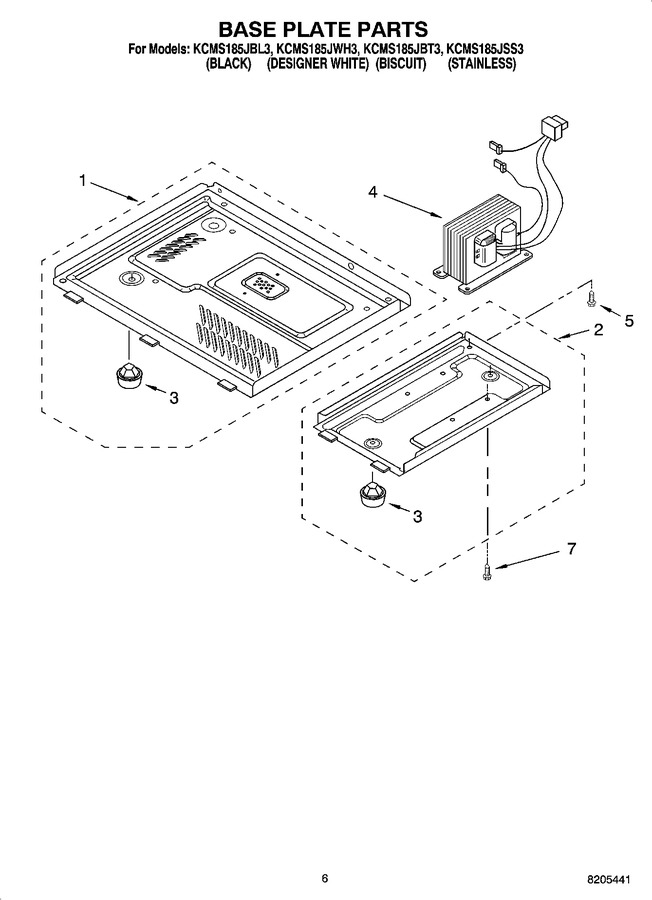 Diagram for KCMS185JBL3