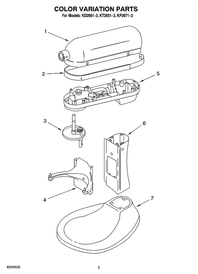 Diagram for KD2661-3