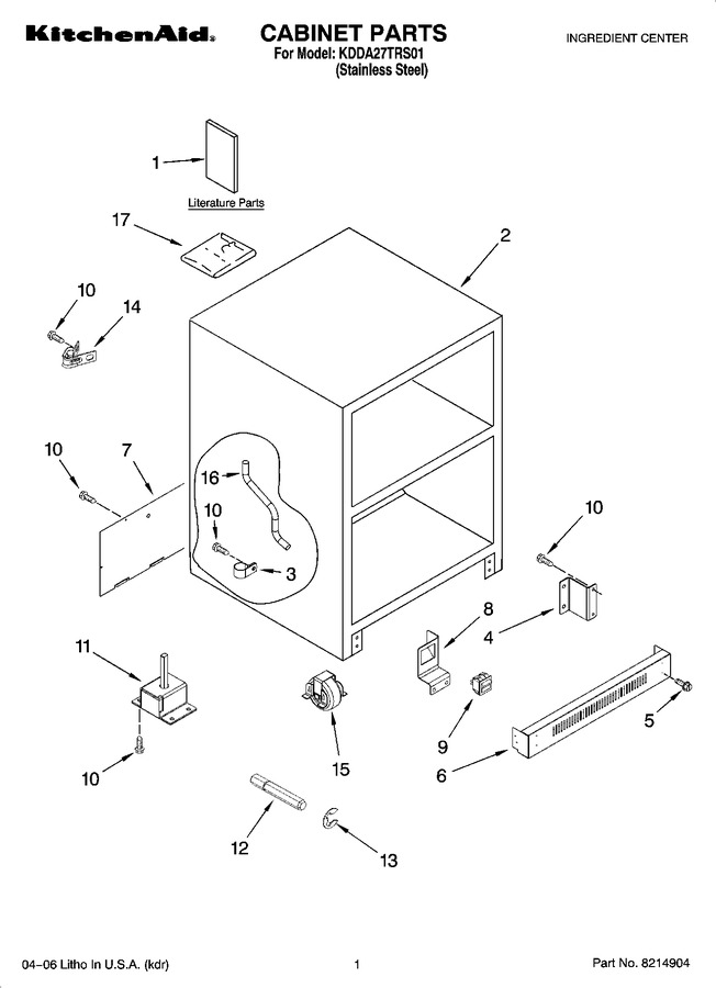 Diagram for KDDA27TRS01
