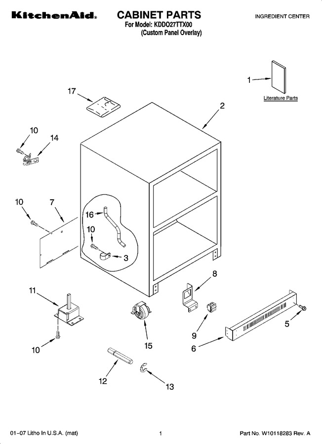 Diagram for KDDO27TTX00