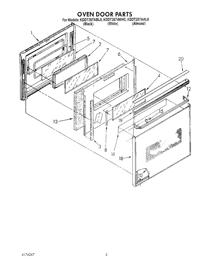 Diagram for KDDT207AWH0
