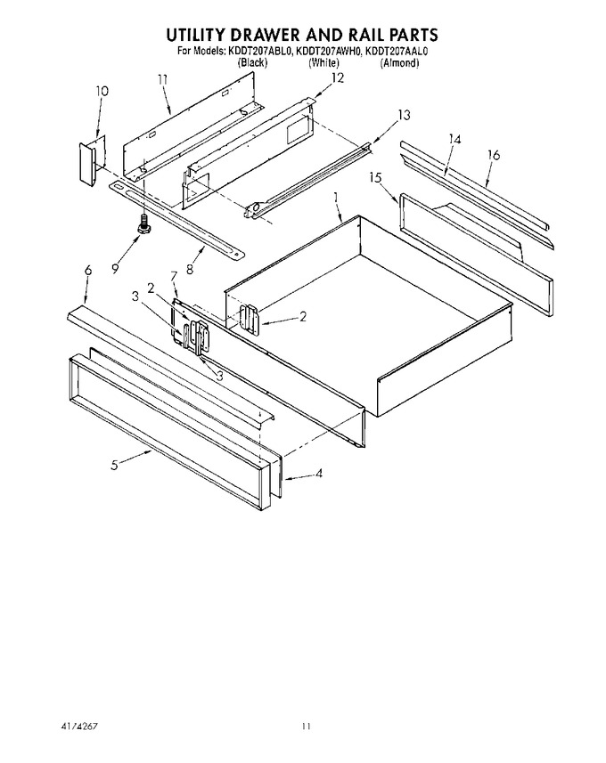 Diagram for KDDT207AWH0