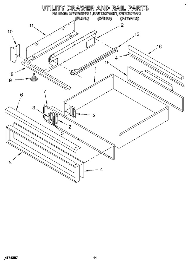 Diagram for KDDT207BWH1