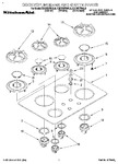 Diagram for 01 - Cooktop, Burner And Grate