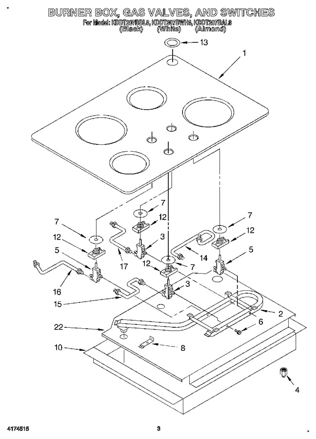 Diagram for KDDT207BWH8