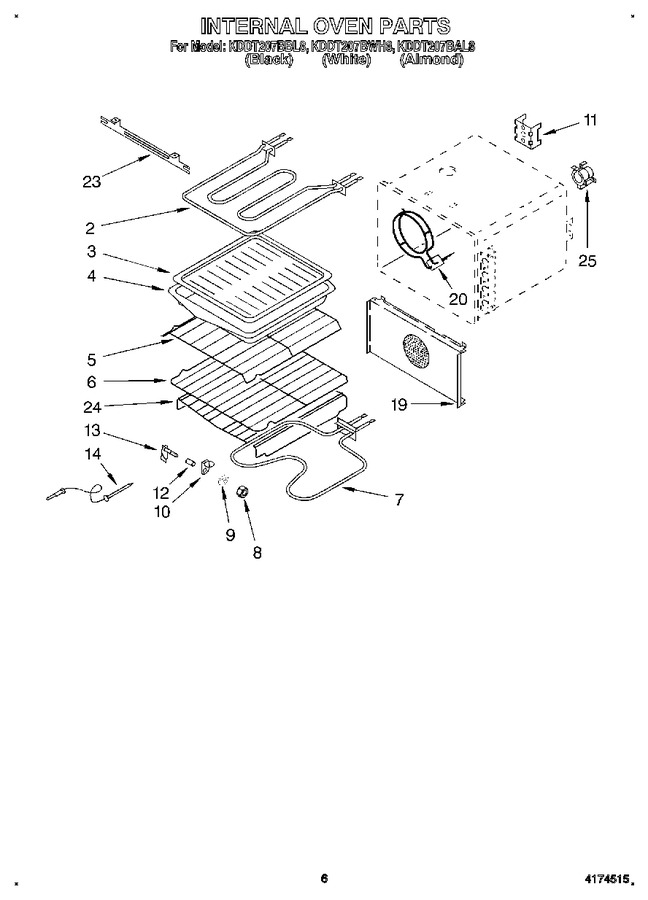 Diagram for KDDT207BWH8