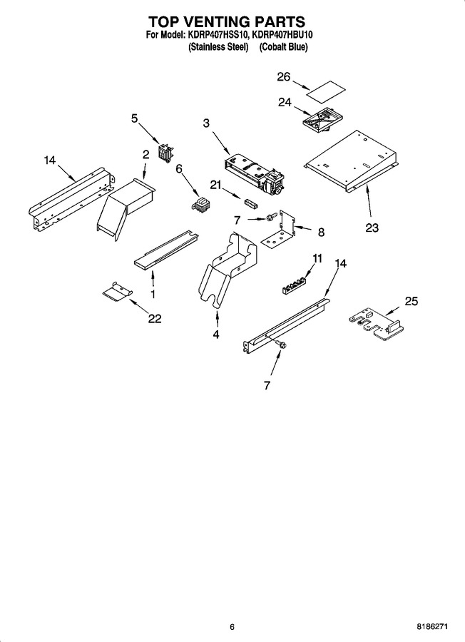 Diagram for KDRP407HSS10
