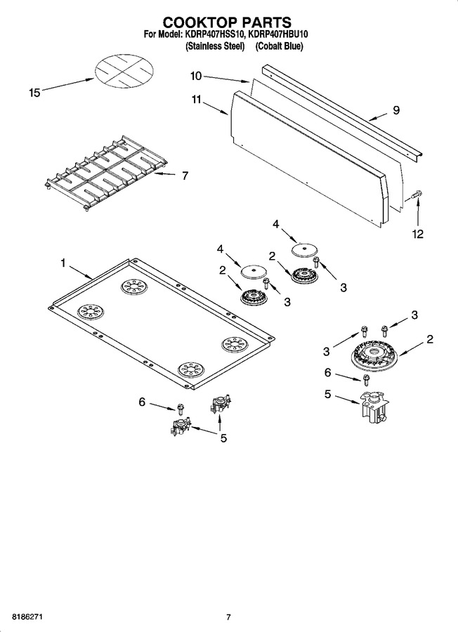Diagram for KDRP407HSS10