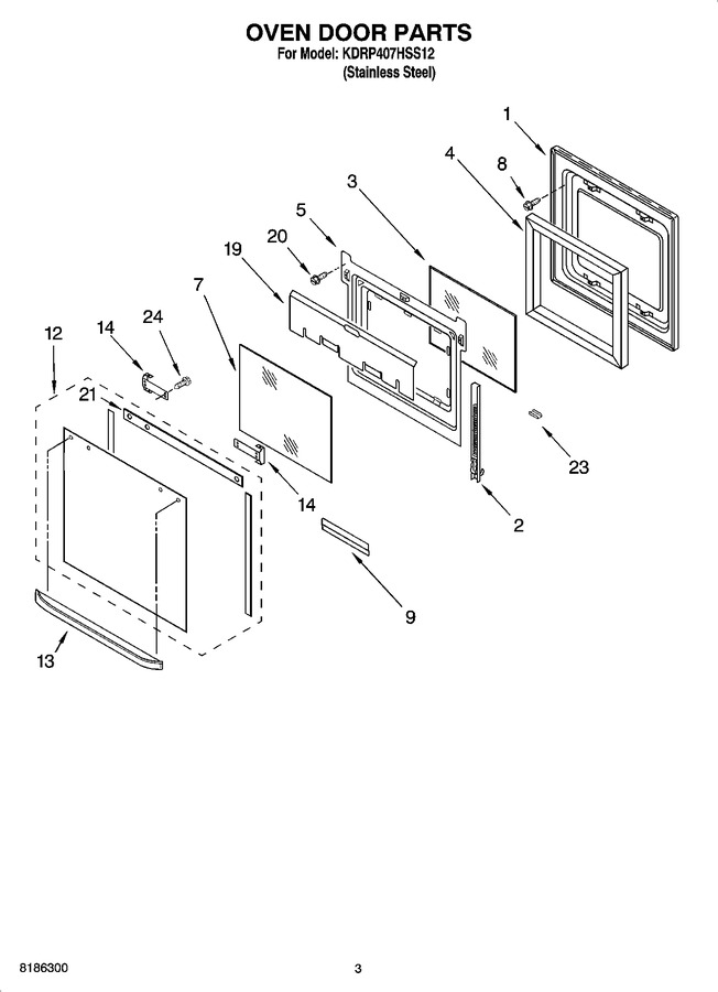 Diagram for KDRP407HSS12