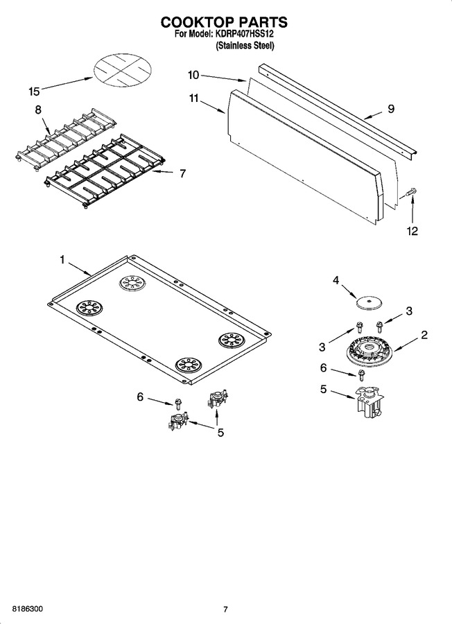 Diagram for KDRP407HSS12