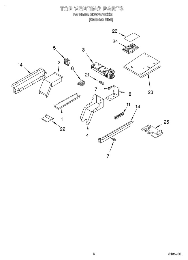 Diagram for KDRP407HSS2