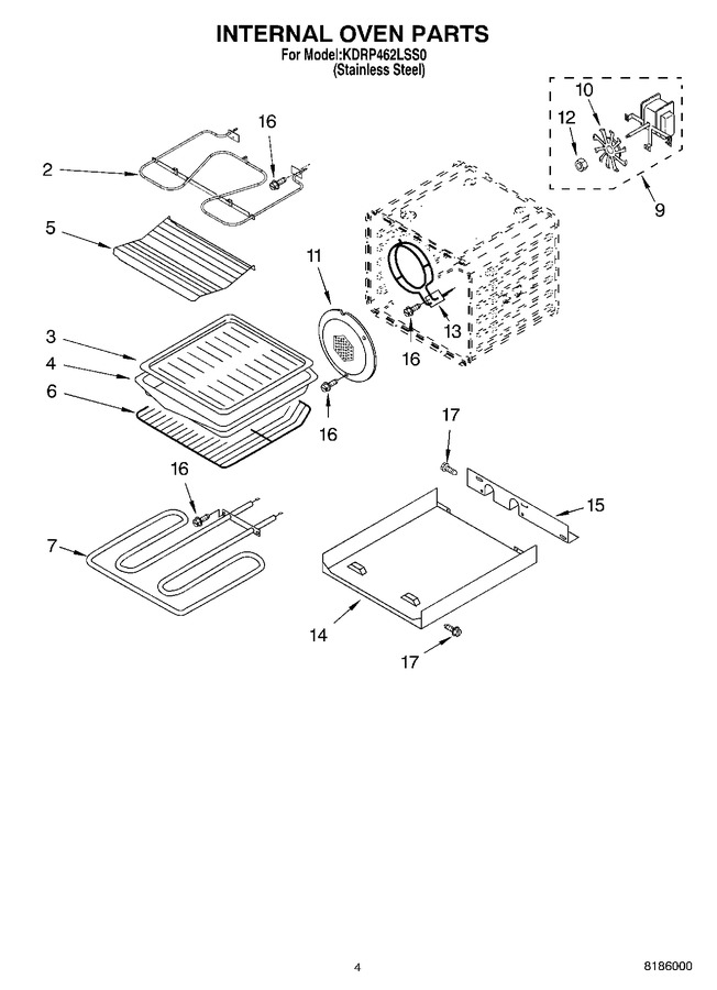 Diagram for KDRP462LSS0