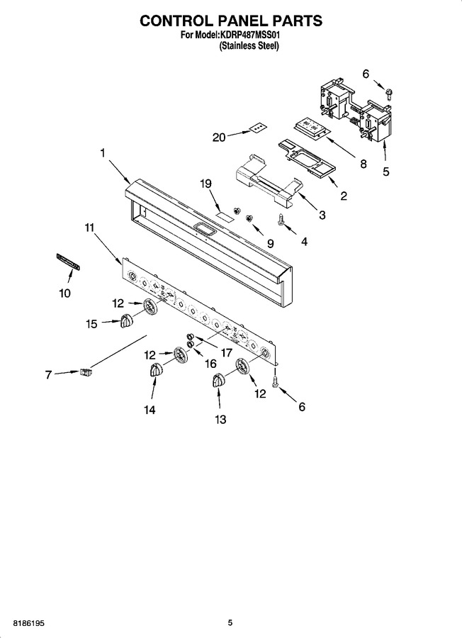 Diagram for KDRP487MSS01
