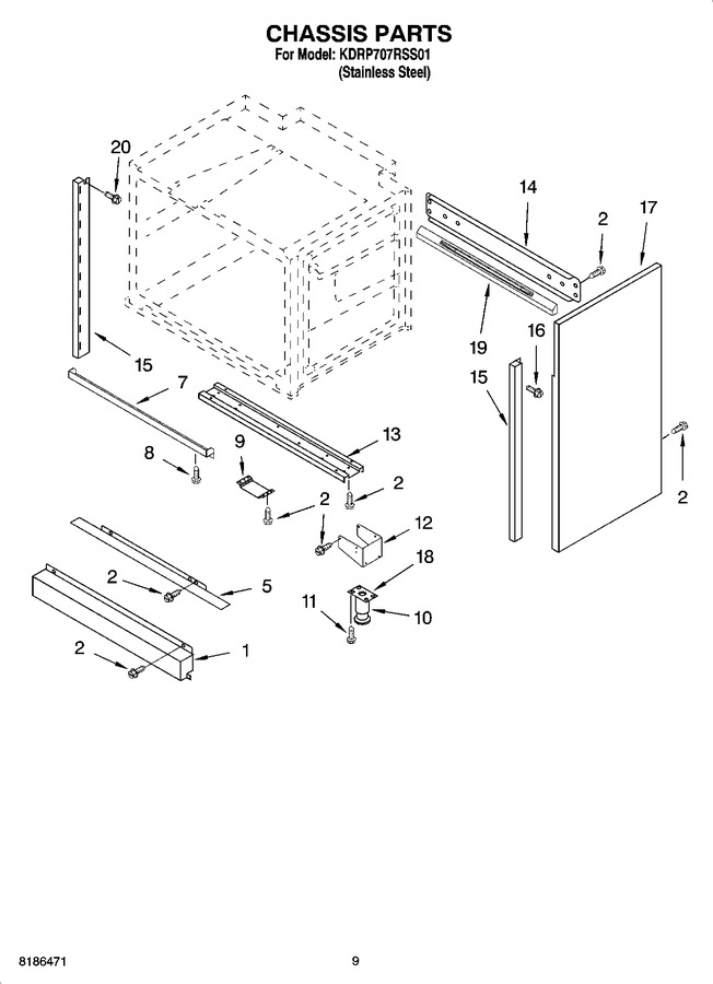 Diagram for KDRP707RSS01