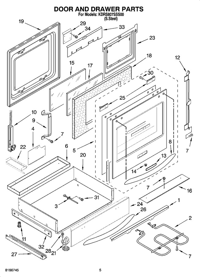 Diagram for KDRS807SSS00