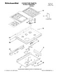 Diagram for 01 - Cooktop Parts