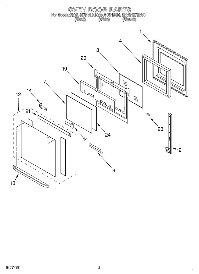 Diagram for KEBC107HBL0