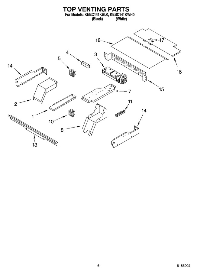 Diagram for KEBC141KWH0