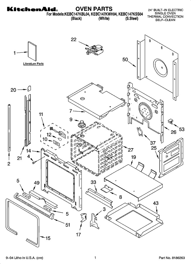 Diagram for KEBC147KBL04