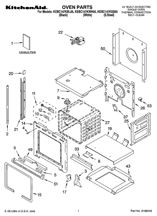 Diagram for KEBC147KWH05