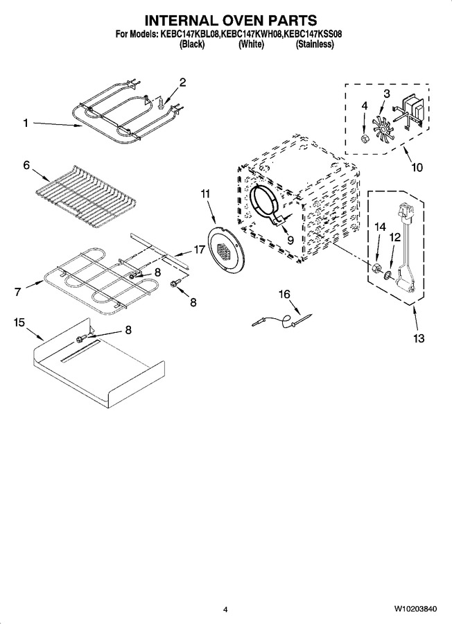 Diagram for KEBC147KBL08