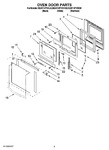 Diagram for 04 - Oven Door Parts