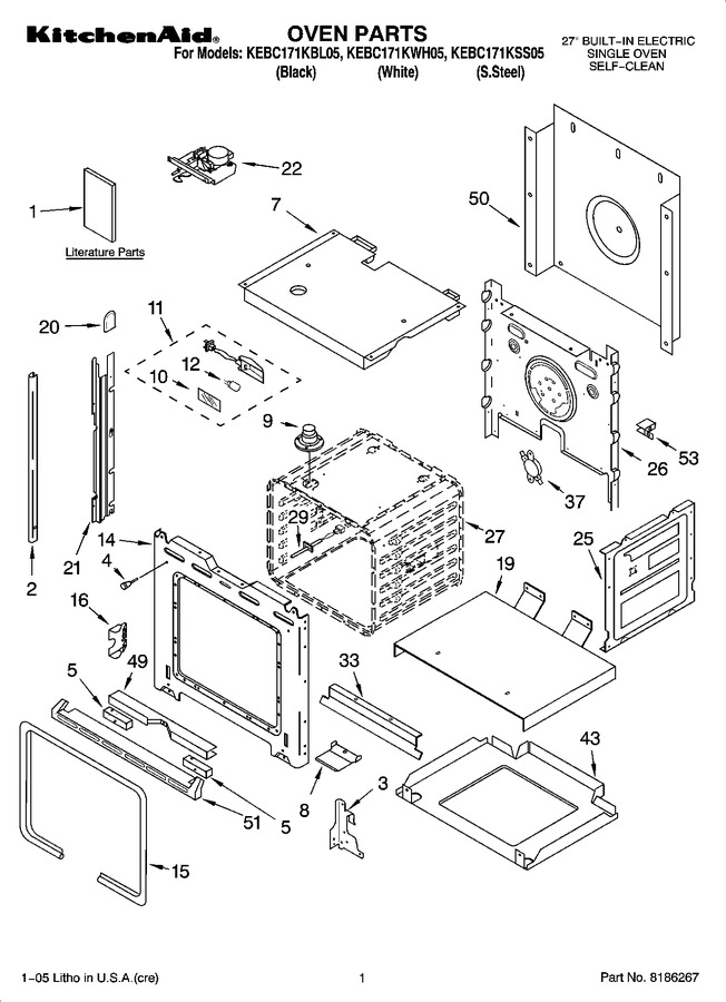 Diagram for KEBC171KWH05