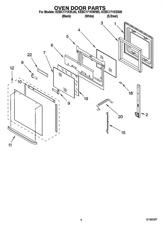 Diagram for KEBC171KWH05