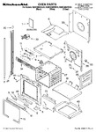 Diagram for 01 - Oven Parts