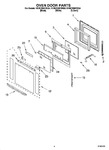 Diagram for 03 - Oven Door Parts