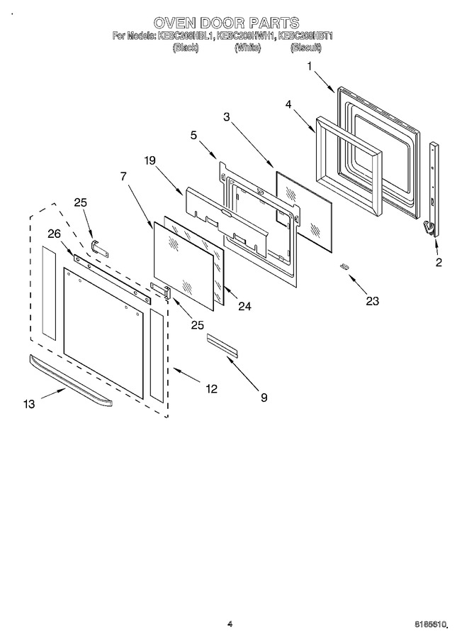 Diagram for KEBC208HWH1