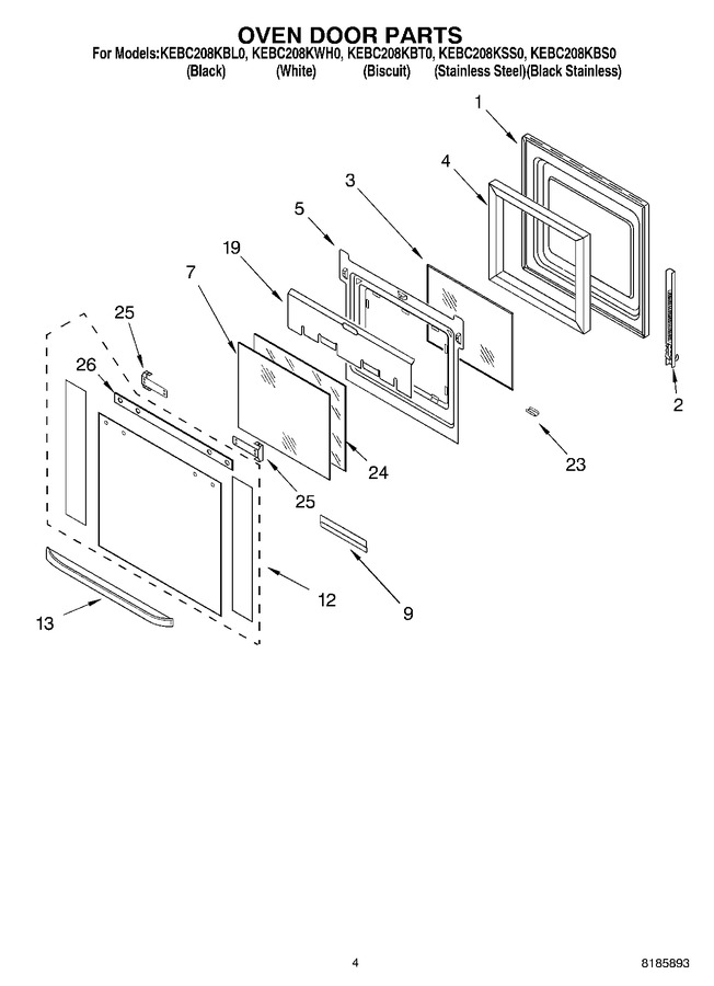 Diagram for KEBC208KWH0
