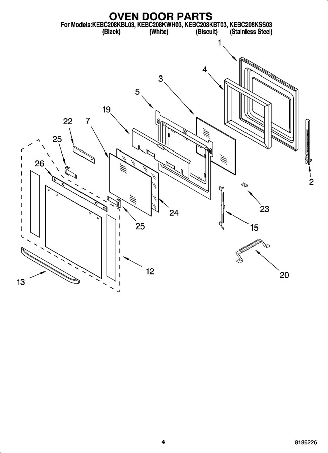 Diagram for KEBC208KWH03