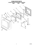 Diagram for 03 - Oven Door Parts