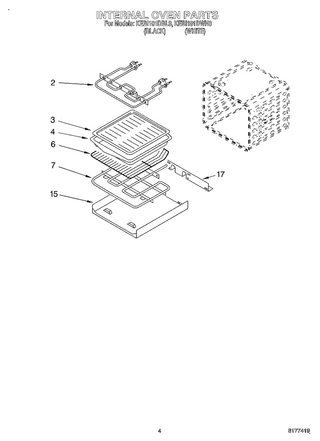 Diagram for KEBI101DWH8