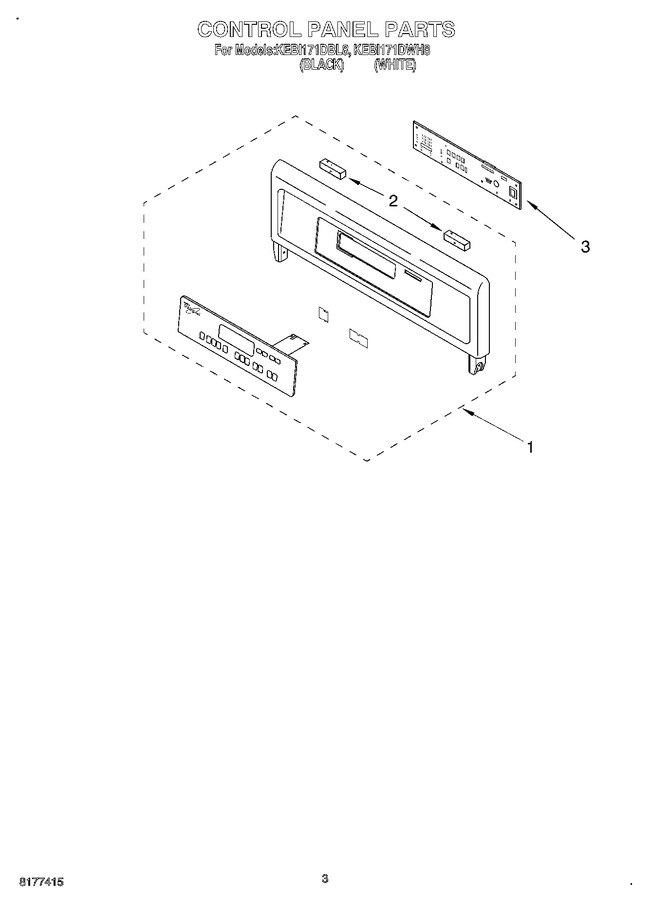 Diagram for KEBI171DWH8