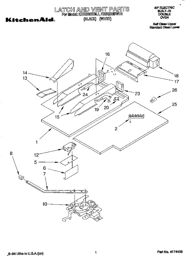 Diagram for KEBI200BWH1