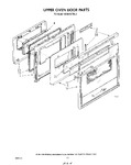 Diagram for 06 - Upper Oven Door